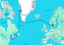 Route of the Vikings: Greenland to Newfoundland