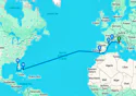 15-DAY TRANSATLANTIC FROM ROME TO TAMPA: FRANCE, BAHAMAS & SPAIN