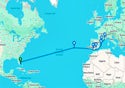 15-DAY TRANSATLANTIC FROM MIAMI TO BARCELONA: ITALY, FRANCE & SPAIN