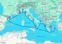 Star Collector: Riviera Nights, Aegean Sunsets Via The Corinth Canal