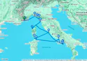 Discover the Splendors of French & Italian coastlines