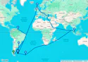 South Georgia & Falklands - From Punta Arenas to Montevideo