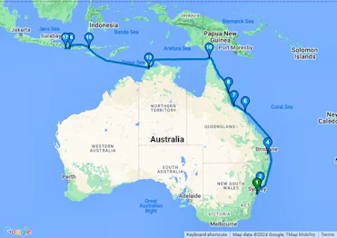 Komodo & The Australian Coast