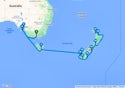 Melbourne to Auckland