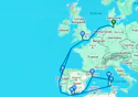 Spain and Italy - H709A