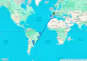 16 NT SPAIN TO ARGENTINA TRANSATLANTIC