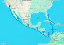 16-DAY PANAMA CANAL FROM LOS ANGELES TO MIAMI: MEXICO & JAMAICA