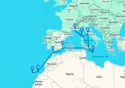 Mediterranean And Canary IslanCruise - A639B
