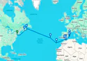 16-DAY TRANSATLANTIC FROM NEW YORK TO BARCELONA: SPAIN & AZORES