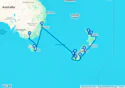 Auckland to Melbourne