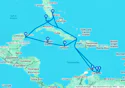 17-DAY SOUTHERN CARIBBEAN: CABO ROJO & ABC ISLANDS - U680A