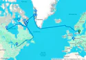 Greenland to Hudson Bay & the Canadian Arctic