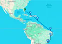 Fort Lauderdale to Rio de Janeiro - H704