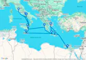 Mediterranean & Egypt Combination Cruise: Salerno, Alexandria & Naples