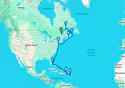 A Grand Journey of Bright Coastlines & Captivating Havens