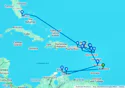 Caribbean Combination Cruise: Barbados, Aruba & St. Barts