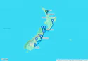 New Zealand Splendours, Mt. Cook & Christchurch - Cruise & Land Journey