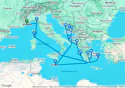17-DAY TYRRHENIAN TREASURES, GREECE & DALMATIAN DELIGHTS
