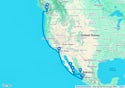 18-DAY BAJA PENINSULA, MEXICAN RIVIERA & PACIFIC COAST - X624B