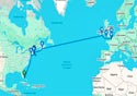 Transatlantic Cruise: New York, Canada & London