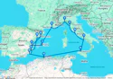 An Extended Journey Across the Mediterranean’s Western Shores