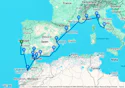 Mediterranean & North Africa Combination Cruise: Lisbon, Casablanca & Nice