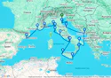 Italy Intensive Combination Cruise: Taranto, Amalfi & Sorrento