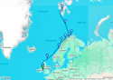 Dublin to Longyearbyen