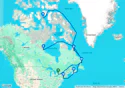 Hudson Bay & the Canadian Arctic to New York
