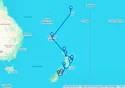 New Zealand, Norfolk, Fiji & Kokomo Island - Cruise & Land Journey