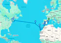 Spain, Gibraltar, Morocco, Portugal, United States