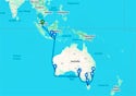 19-DAY FROM SINGAPORE TO SYDNEY: AUSTRALIA & INDONESIA