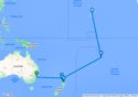 Tahiti, Hawaii & South Pacific Crossing Cruise - X610B