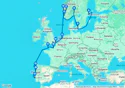 Scandinavian Discovery: From Copenhagen to Lisbon - Cruise & Land Journey