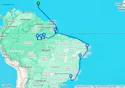 Bridgetown to Rio de Janeiro