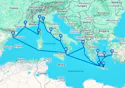 The Best Of The Mediterranean Cruise - U730B
