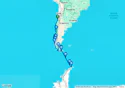 Valparaiso to Puerto Williams