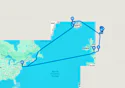 Roundtrip Transatlantic Crossing - M617A