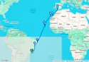21-DAY SOUTH AMERICA, CANARY ISLANDS & SPAIN - V726