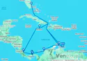 21-DAY SOUTHERN CARIBBEAN & PANAMA CANAL: ABC ISLANDS - O829A
