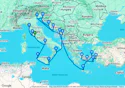 Italy, Croatia & Greece Combination Cruise: Florence, Dubrovnik & Crete