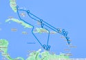 21-DAY SOUTHERN & EASTERN CARIBBEAN: ABC & LEEWARD ISLANDS - K577A