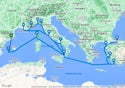 Istanbul, Greek Islands and Mediterranean Cruise - V618B