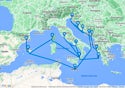 Adriatic and Western Mediterranean Cruise - V610E