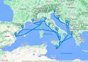 Adriatic and Western Mediterranean Cruise - V614E