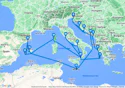 Italy, France, Spain and Adriatic - V617B