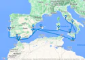 21-DAY ITALY, SPAIN & MALTA COLLECTORS VOYAGE - O629A