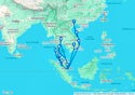Southeast Asia Grand Adventure With Halong Bay Cruise - M603A