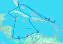 21-DAY EASTERN CARIBBEAN & PANAMA CANAL: U.S. VIRGIN ISLANDS - I714A