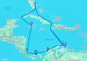 21-DAY PANAMA CANAL & SOUTHERN CARIBBEAN: ABC ISLANDS - I672A